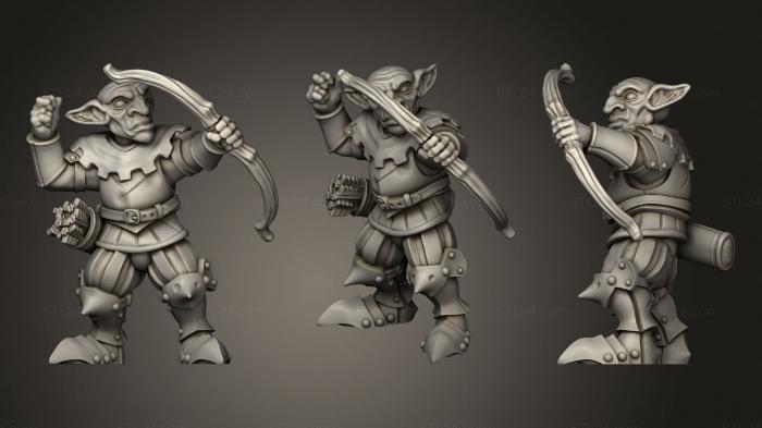 Military figurines (GOBLINS, STKW_1135) 3D models for cnc